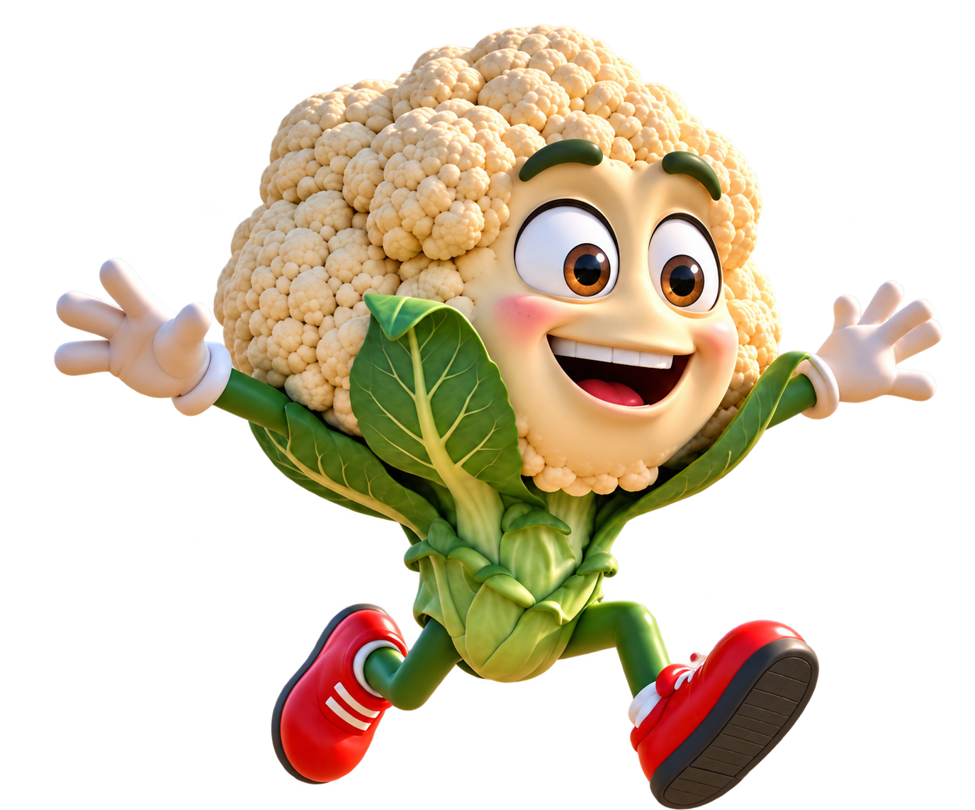 CALAFIORI original 3D cauliflower character